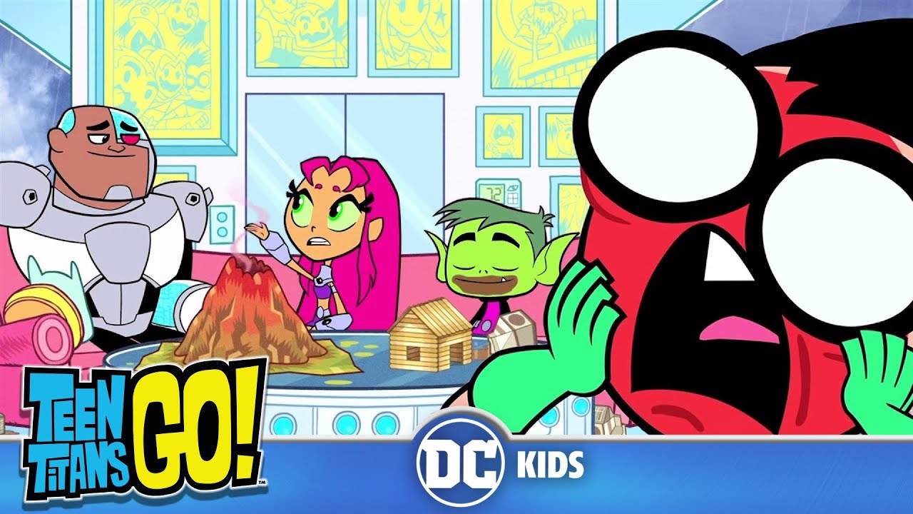 Teen Titans Go! | Rainy Day Activities | @dckids