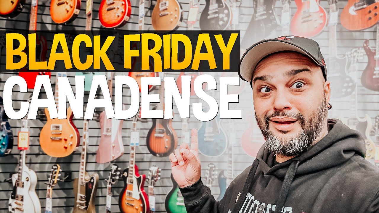 Prejuízo de 400 Dólares e BLACK FRIDAY na Loja de Instrumentos Musicais Canadense