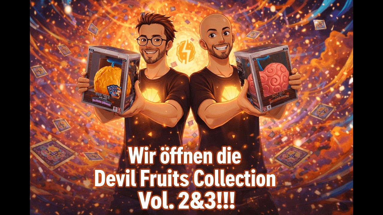 Wir öffnen die One Piece Devil Fruits Collection Vol. 2&3!!! Part 3 [GER]