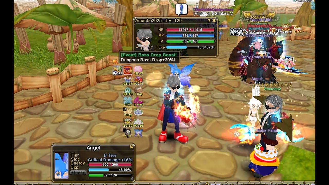 FLYFF UNIVERSE | LETS MAXIMIZE the DANGEON DROP RATE and kill the GIANTS👌😊