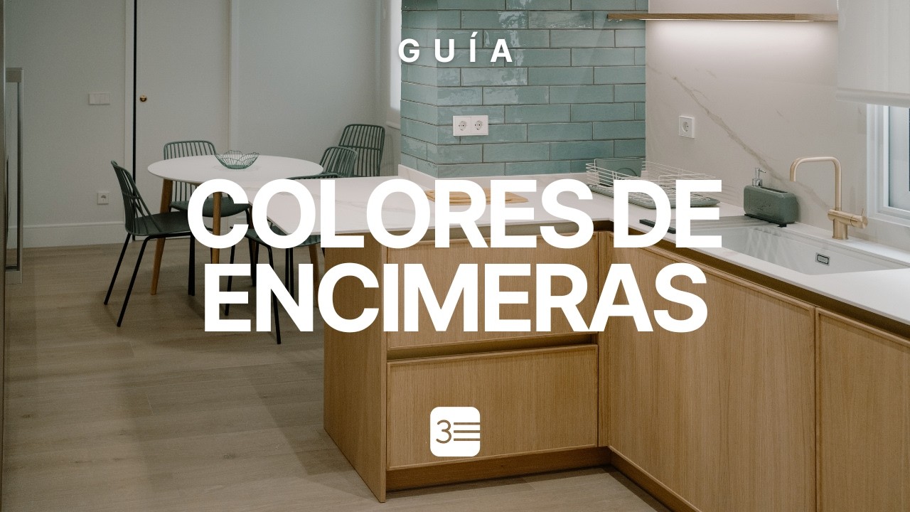 Cómo Elegir el Color de Encimera Perfecto para tu Cocina | Guía Completa 2025