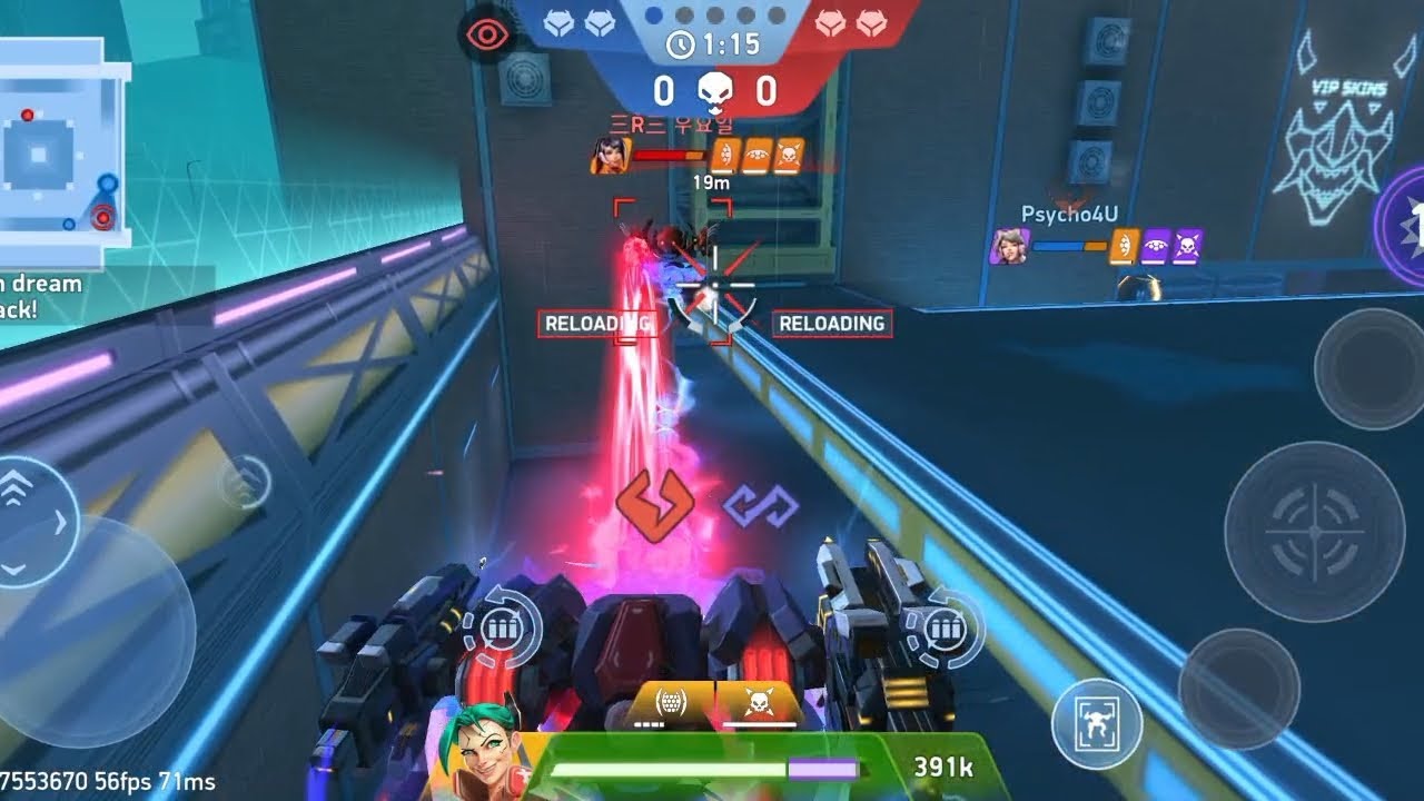 I Tried Parasite In Hanger Showdown 😰 | #mecharena 