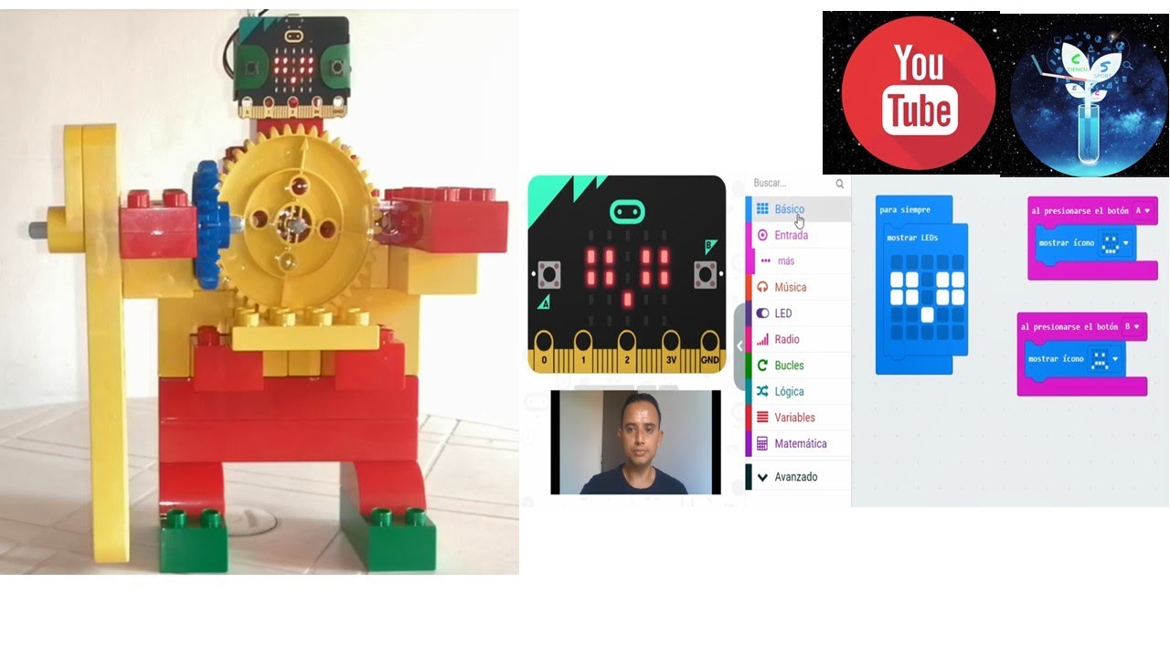 Robot con Lego y microbit