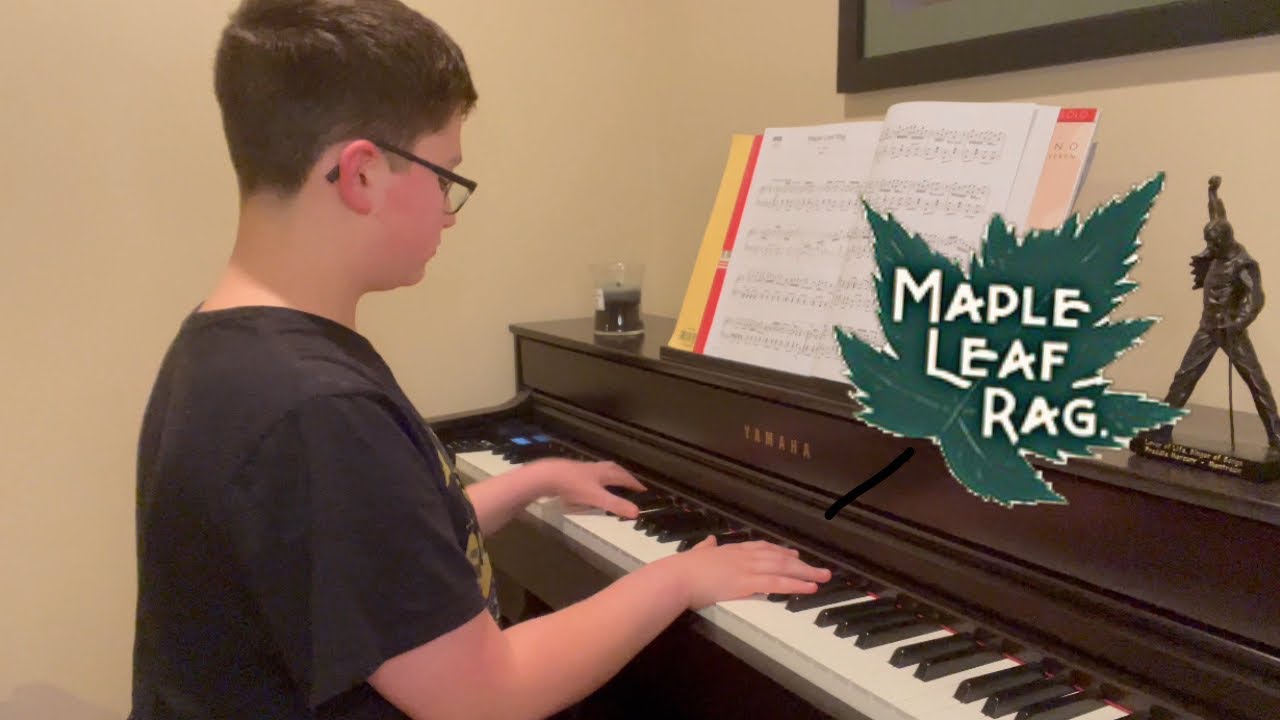 Maple Leaf Rag - Scott Joplin Piano cover |    Jake Gomes 13