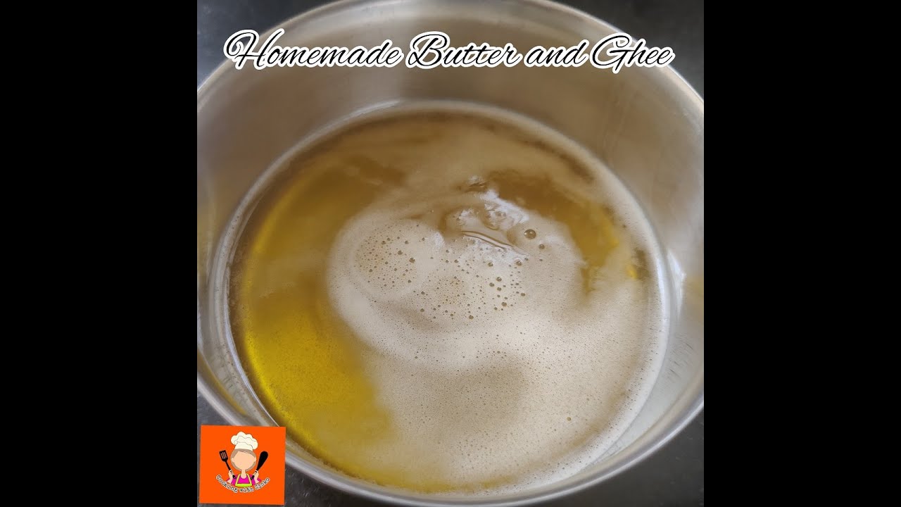 How to make Butter from Fresh Cream using mixie and  Homemade Ghee / Homemade Butter / 2 mins Butter