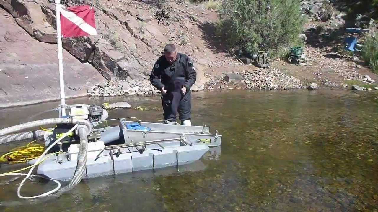 Colorado gold dredging on the Arkansas river