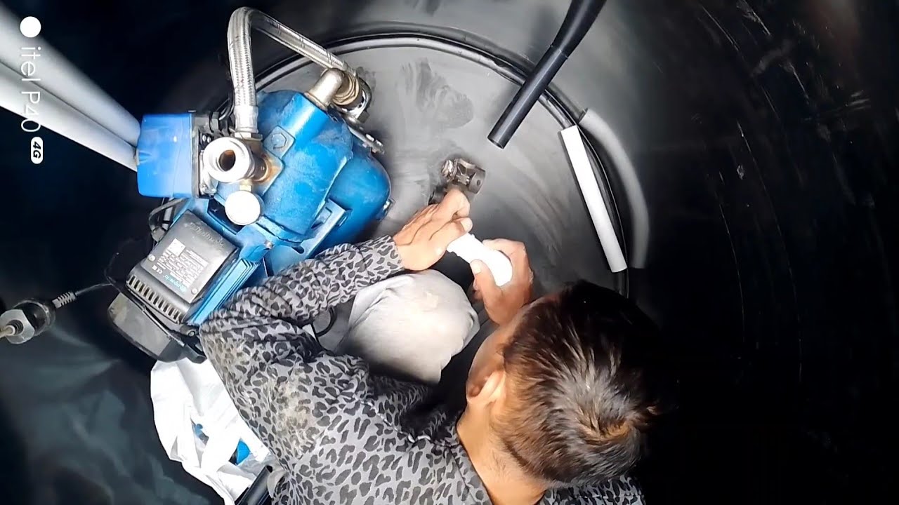 Кессон для абиссинской скважины из ПНД. Показываем подробно как подключить