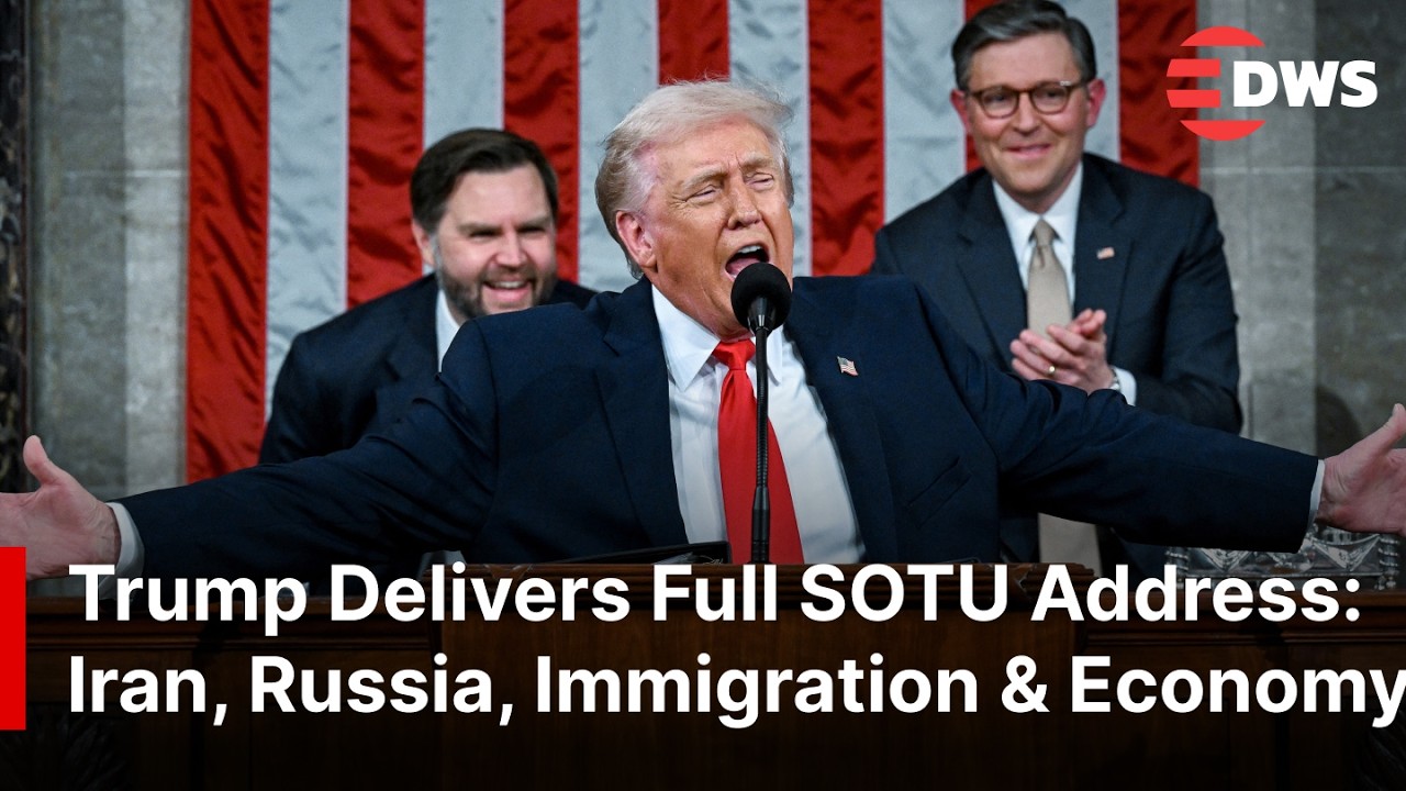 TRUMP FULL SOTU SPEECH: Military Budget, Economic, Slam Biden, NATO, Iran, Russia, Immigration |AC1E