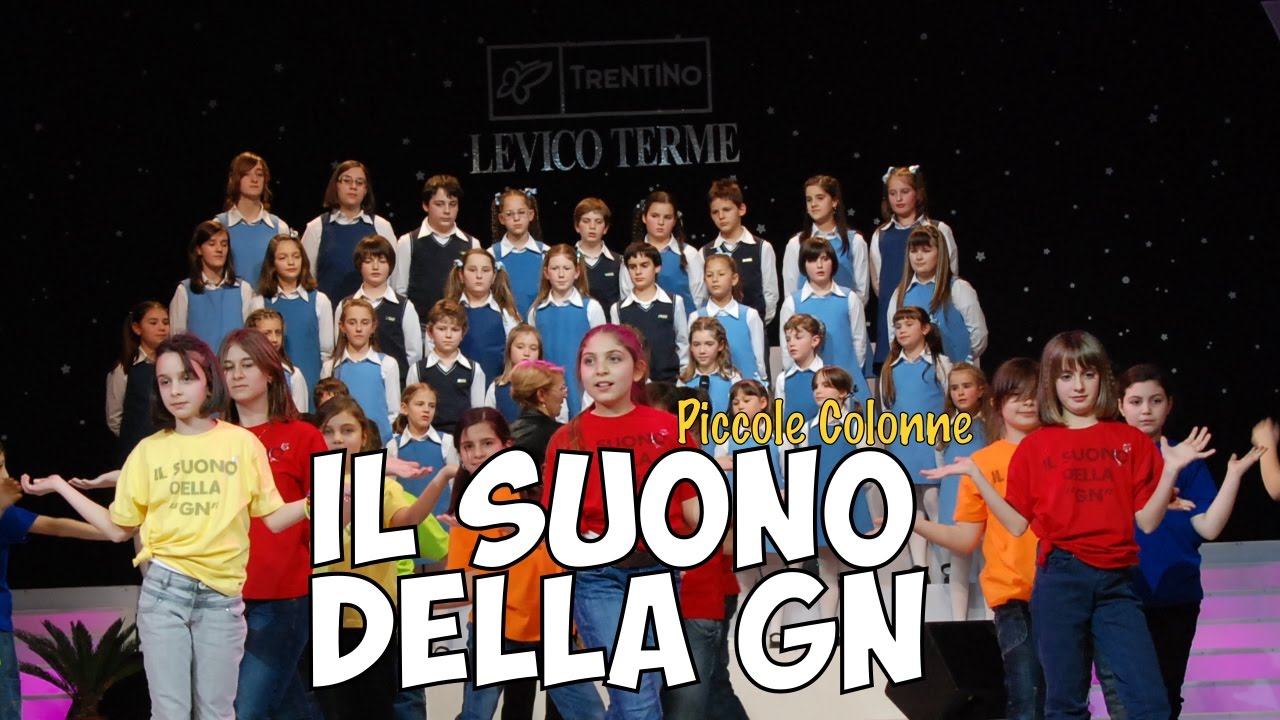 Il suono della GN - canzoni per bambini della scuola elementare - sub ita