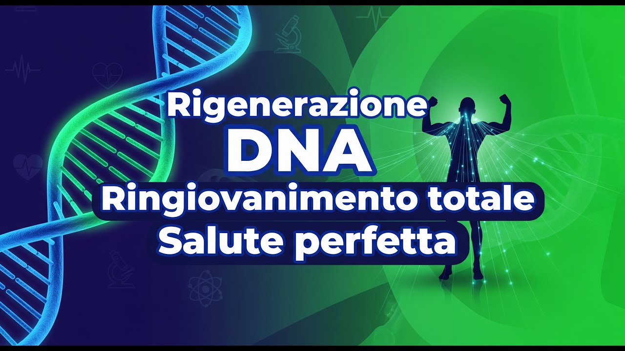 🔮 LIFTING ENERGETICO SALUTE PERFETTA Rigenerazione DNAEterna Giovinezza✨Codici Grabovoi SUBLIMINAL