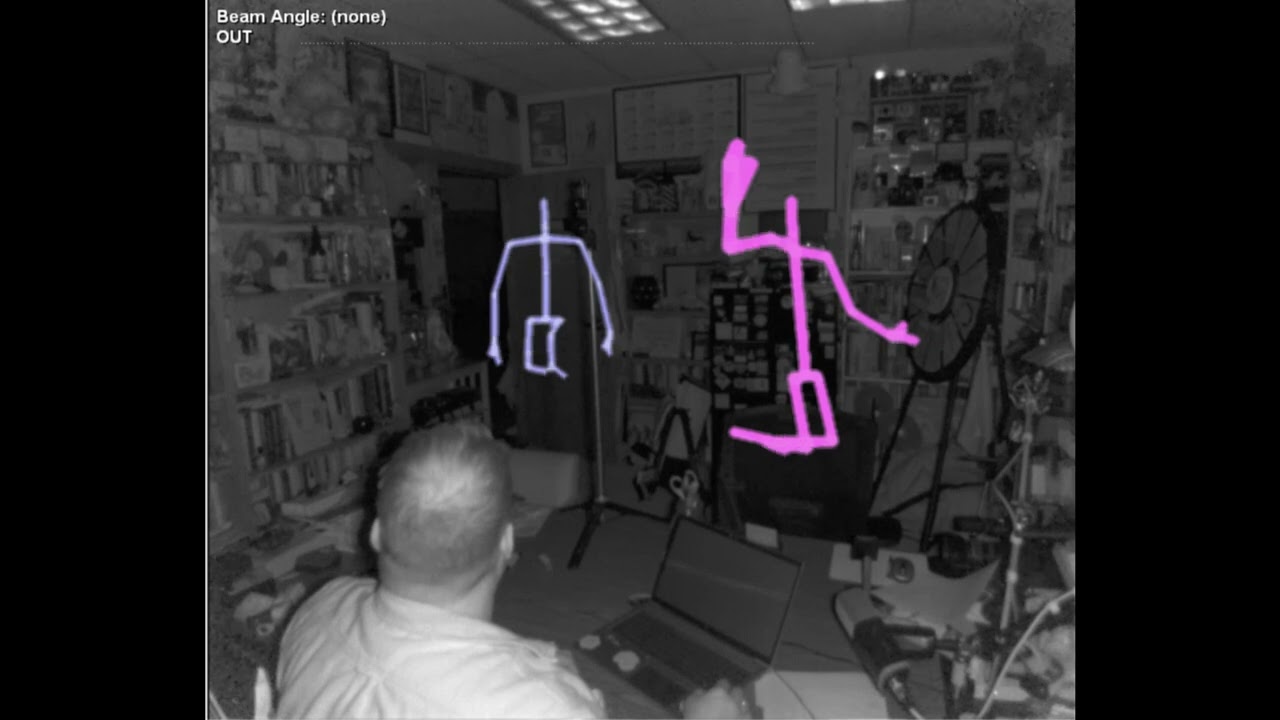 Kinect 'ghosts' visit my office, knock over a stand.