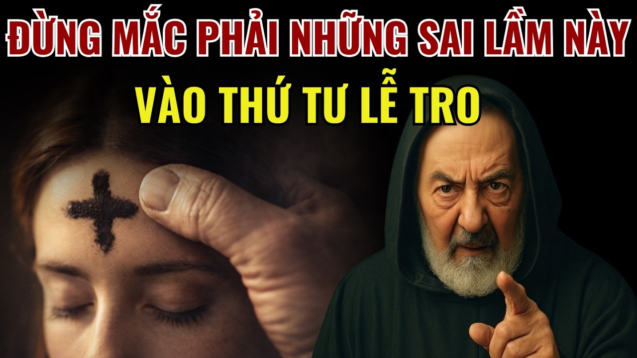 Padre Pio Cảnh Báo: 3 Sai Lầm Làm Mất Lòng Chúa Trong Thứ Tư Lễ Tro