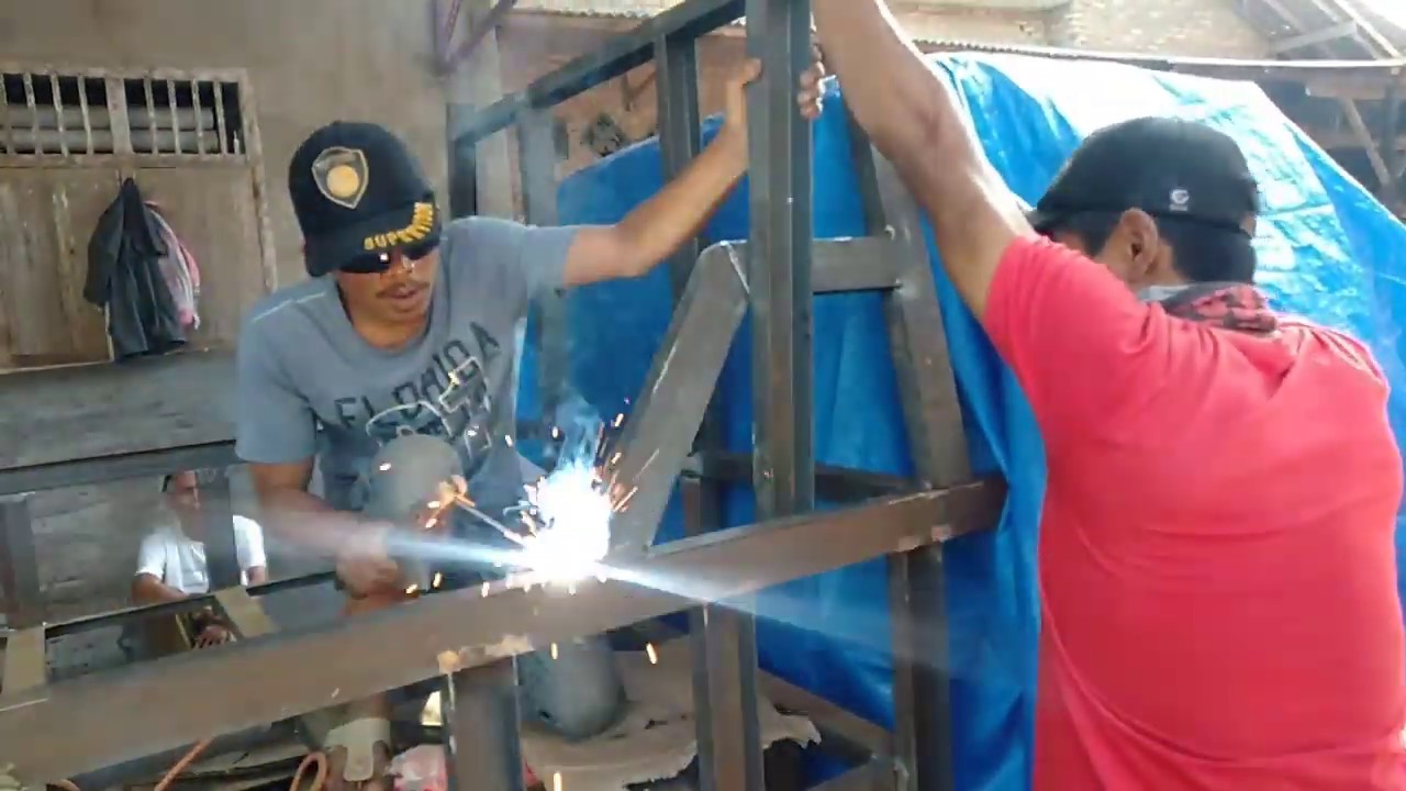 Cara membuat bak mobil l 300