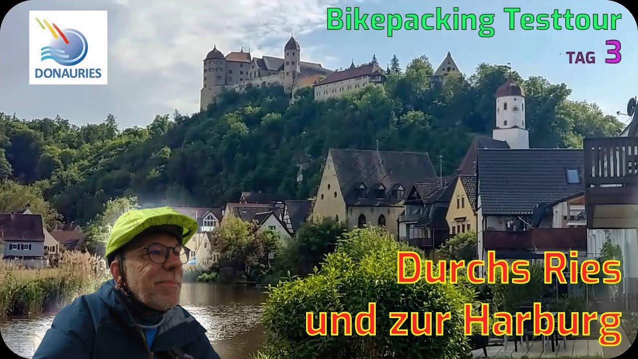 Das erste Mal Camping - Tag 3 -  Durchs Möhrenbachtal und das Ries