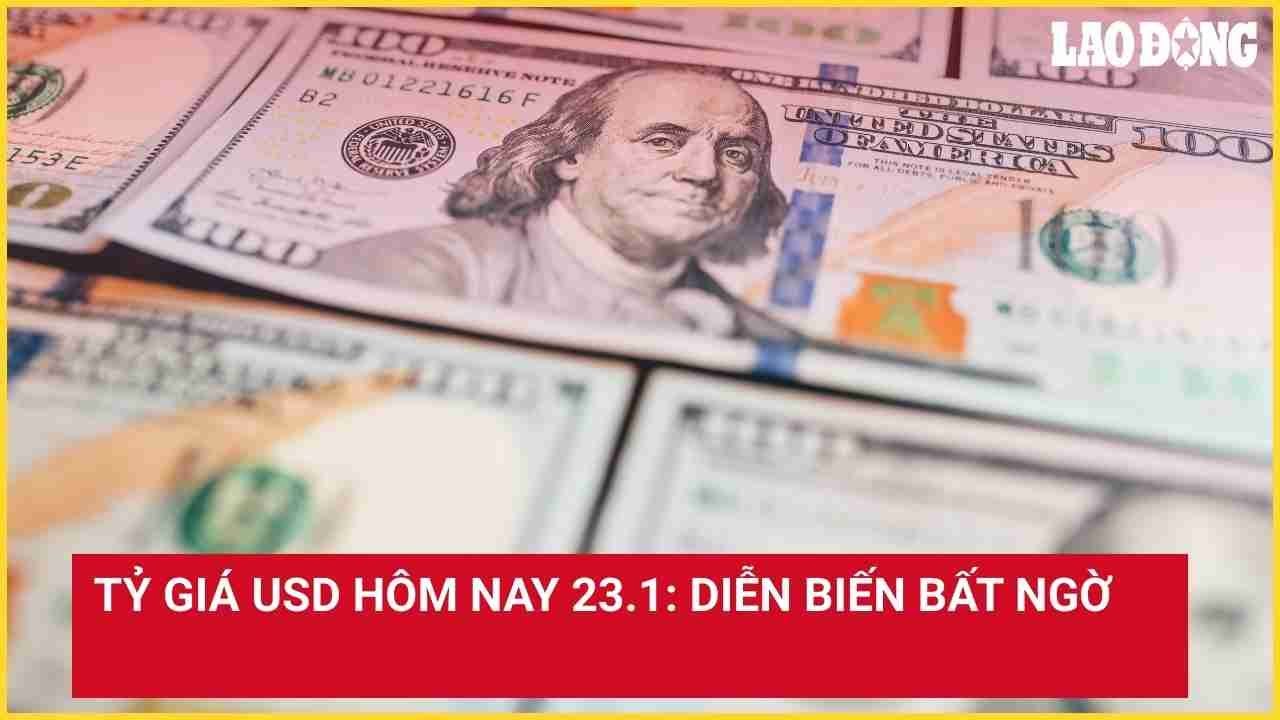 Tỷ giá USD hôm nay 23.1: Diễn biến bất ngờ | Báo Lao Động