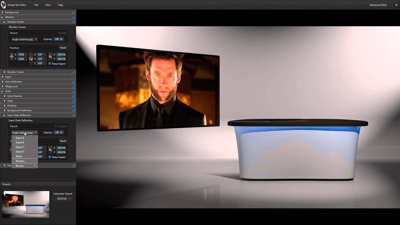 Photoshop PSD to TriCaster Virtual Set Editor Walkthrough