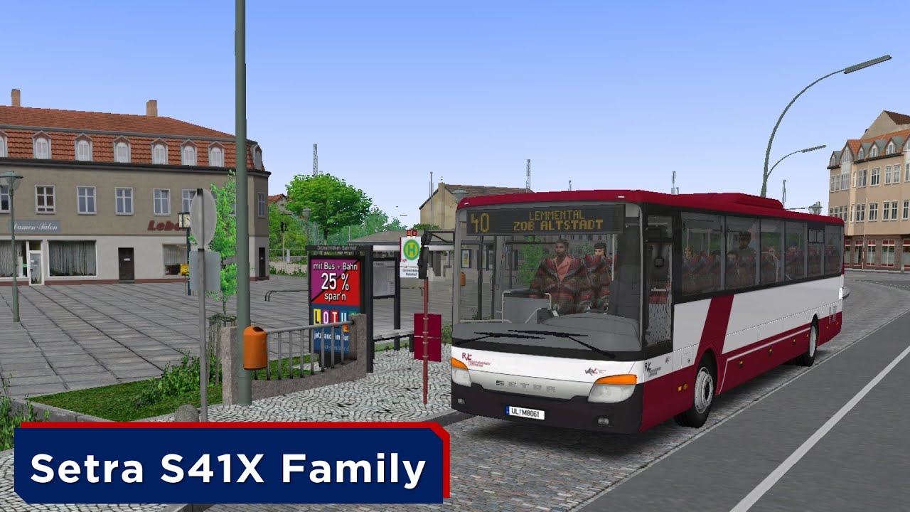 Logomod f&uuml;r die Setra S41x Family - Setra S417 UL Business | Let's Play OMSI 2 #194