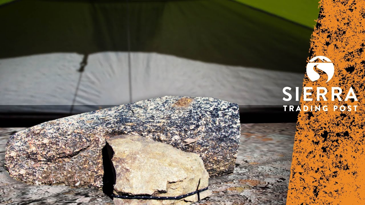 How To Easily Stake Your Tent Out On Rocky Ground