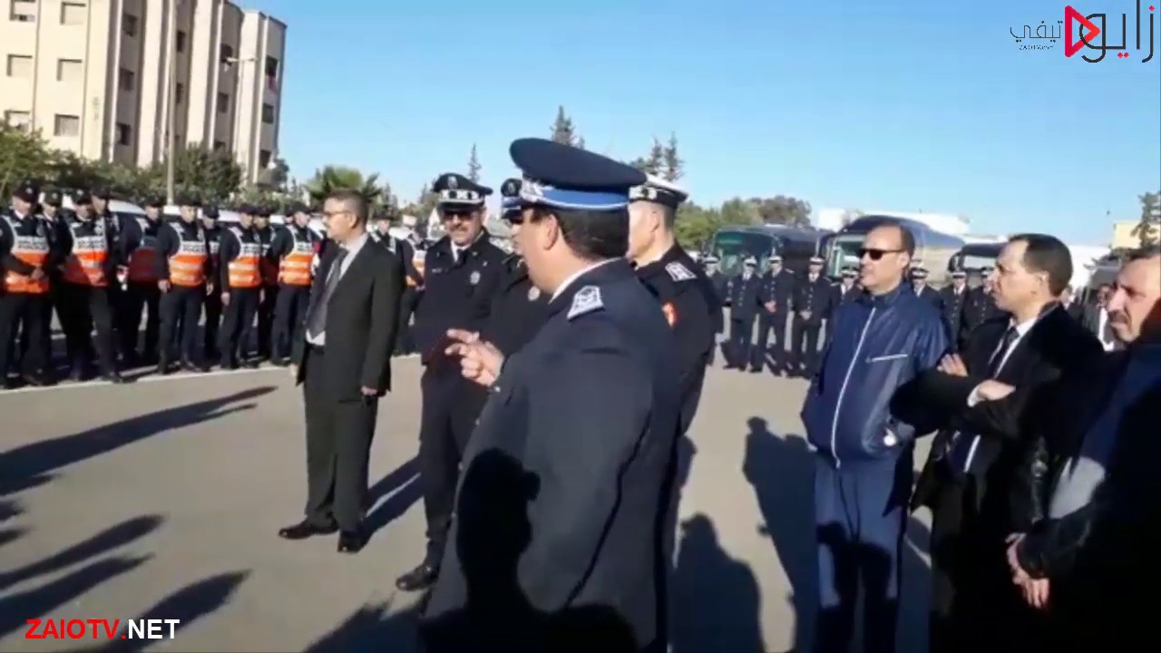 شاهد .. إستعدادات ولاية أمن وجدة لتأمين إحتفالات السنة الجديدة