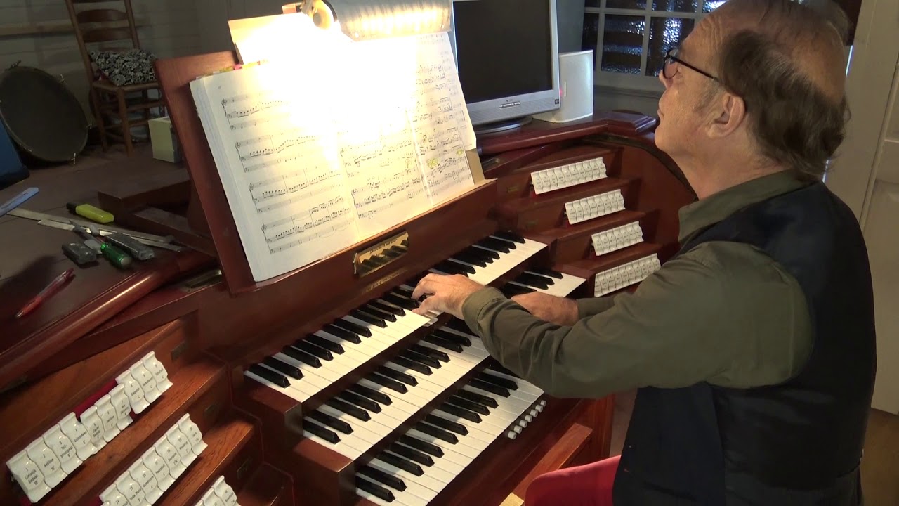 Otto Dienel  Schmücke dich  Willem van Twillert  FABER & DIENES-organ [1928] Veendam [NL]