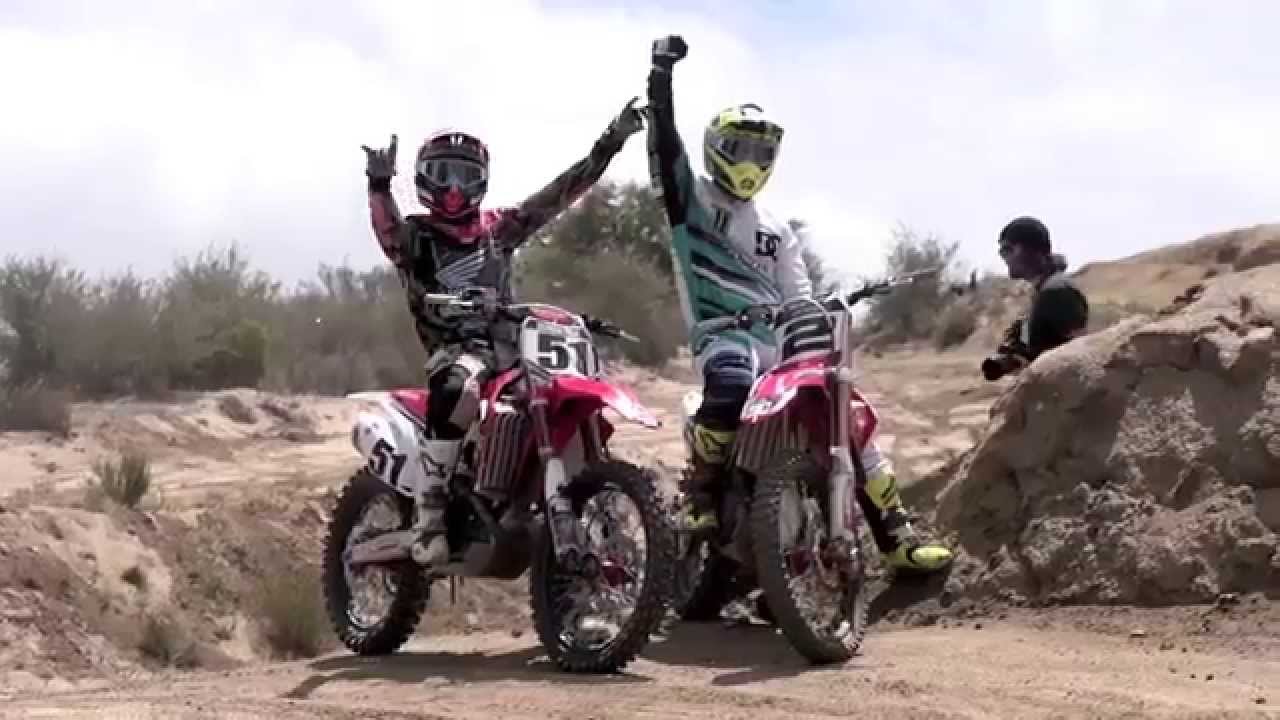 SPY'S JEREMY MCGRATH AND JUSTIN BARCIA RIDE HAPPY