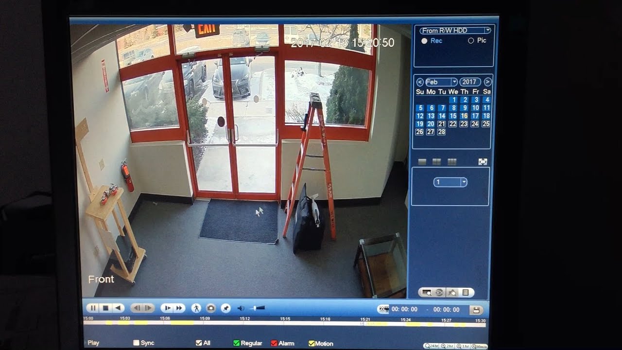 how to download a video clip from your DVR