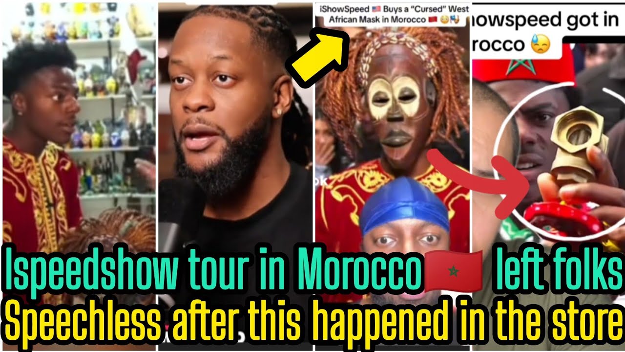ISPEEDSHOW in MOROCCO🇲🇦 left Everyone Speechless After This Happened In The Store