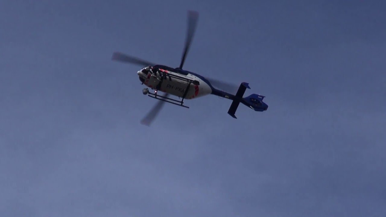 POLITIE HELIKOPTER  BIJ OPENING POLITIEBUREAU RIDDERKERK