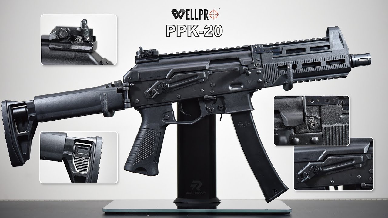 磐石生存遊戲 AIRSOFT WELL PRO PPK-20 GBB GASBLOWBACK UNBOXING瓦斯槍 開箱