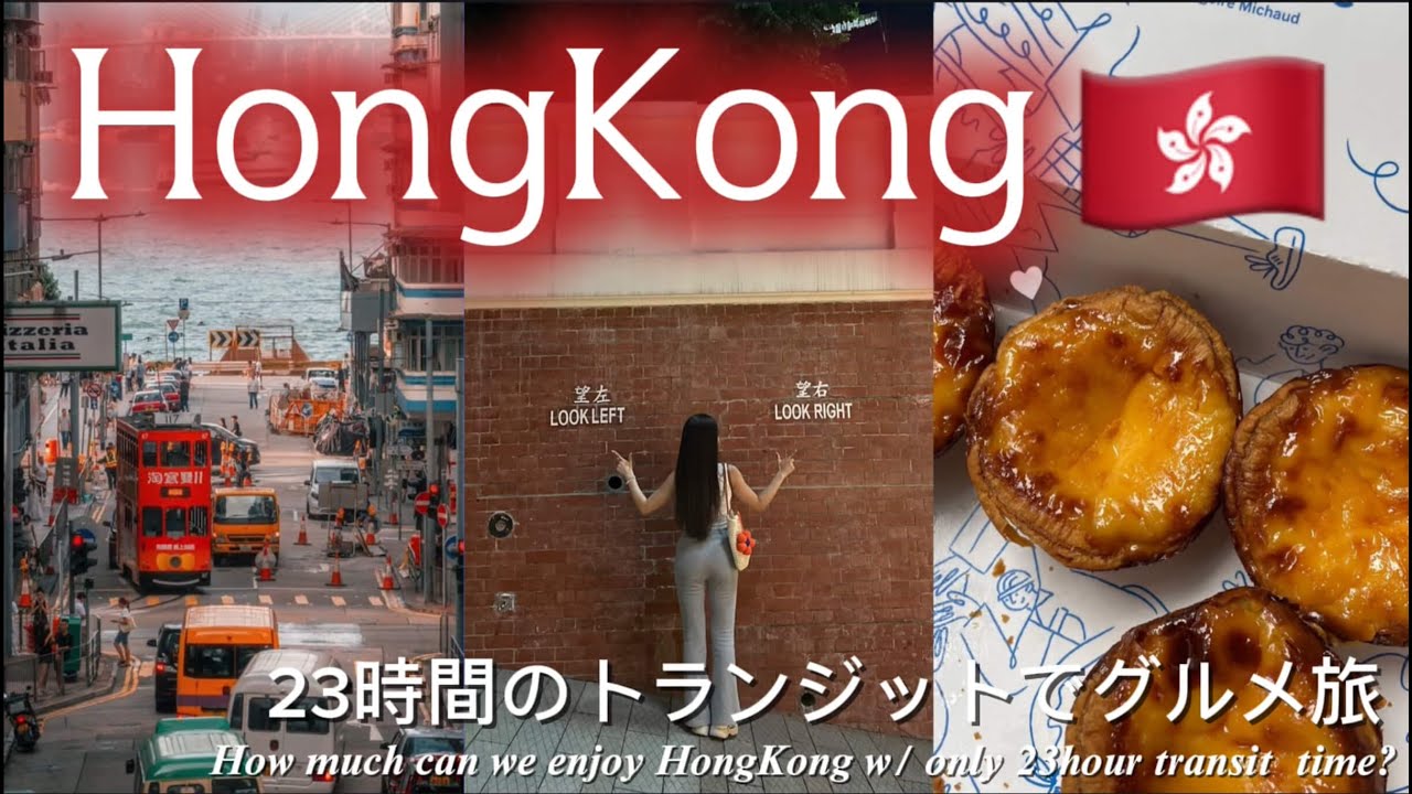 【HongKong Trip】23時間のトランジットで香港グルメを食べ尽くした🇭🇰🥠🛫