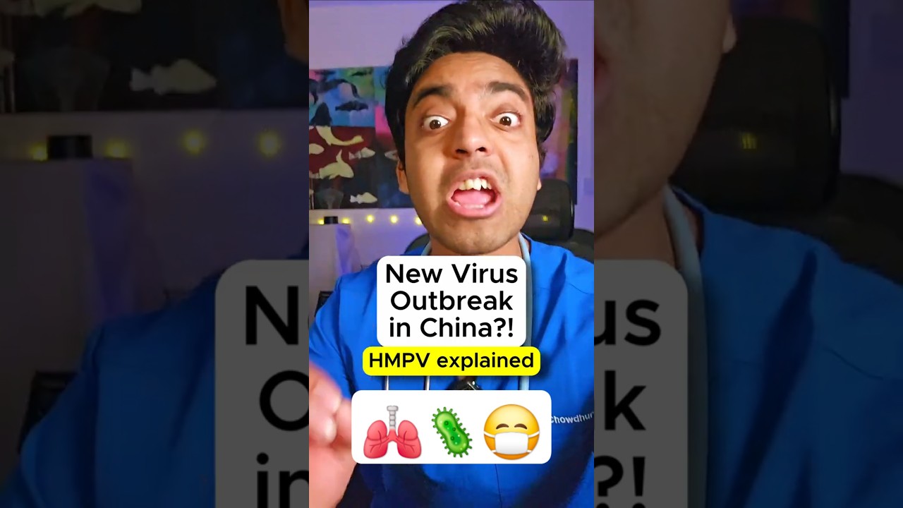 HMPV Virus Outbreak in China - Doctor Explains! (Human Metapneumovirus)