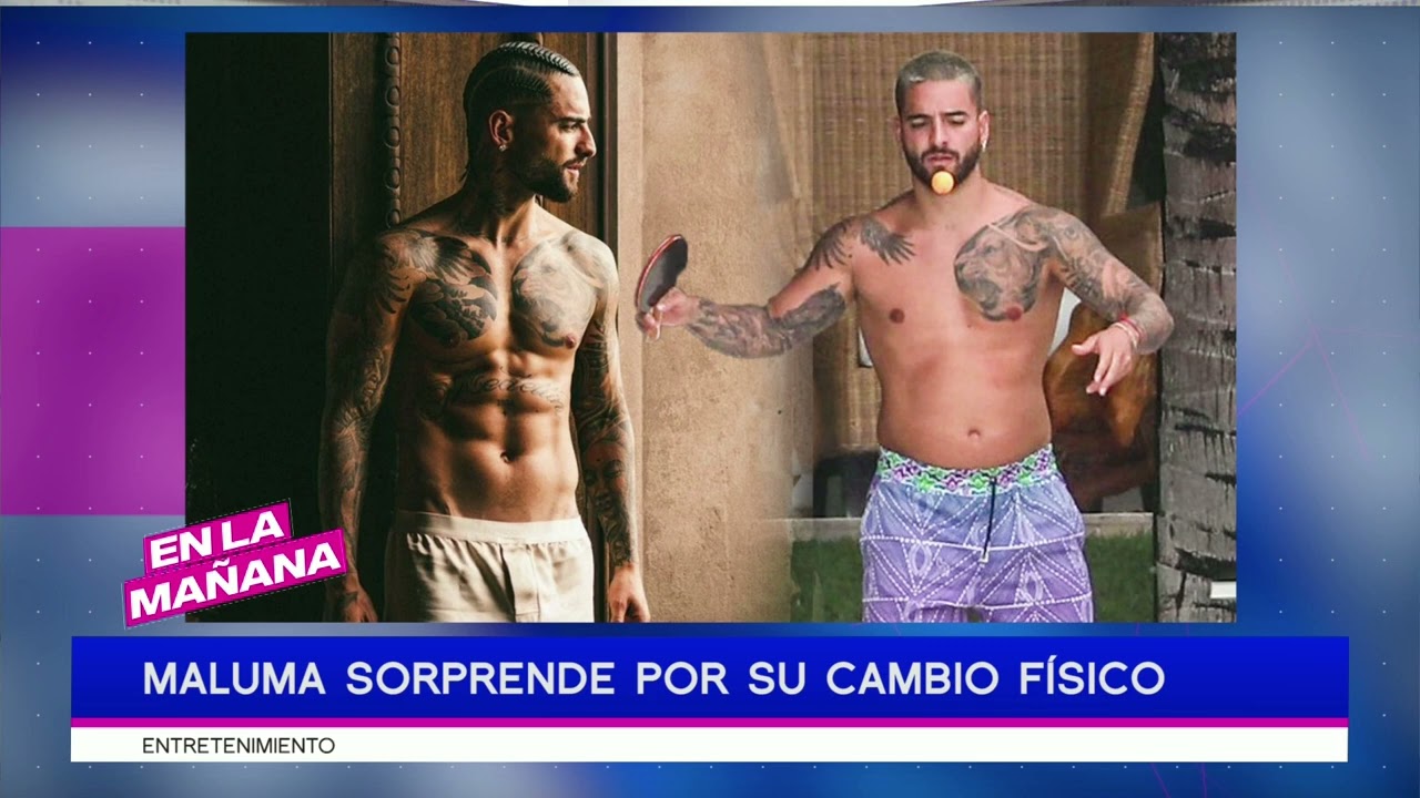 Maluma sorprende con su cambio físico | En La Mañana