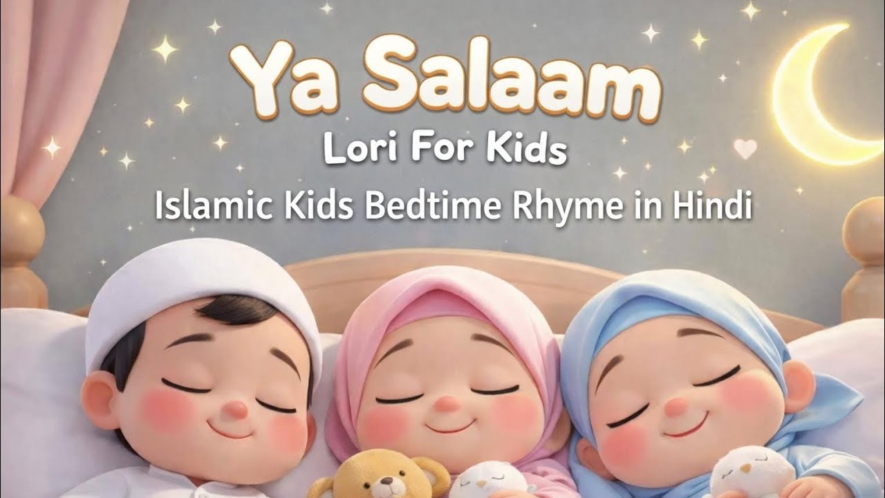 YA SALAAM | Islamic Kids Bedtime Lullaby in Hindi 🌙✨