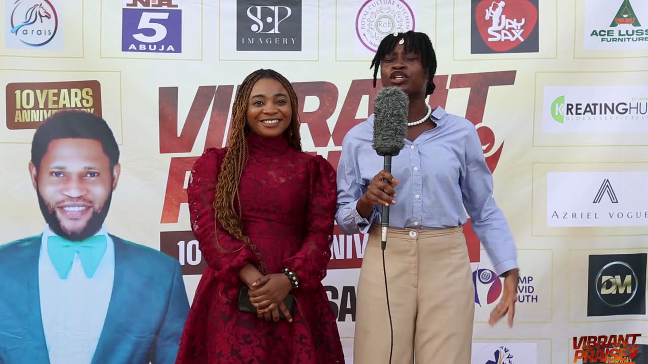VIBRANT PRAISE 10 RED CARPET INTERVIEW SESSION @jaysaxj  #vibrantpraise10 #concert