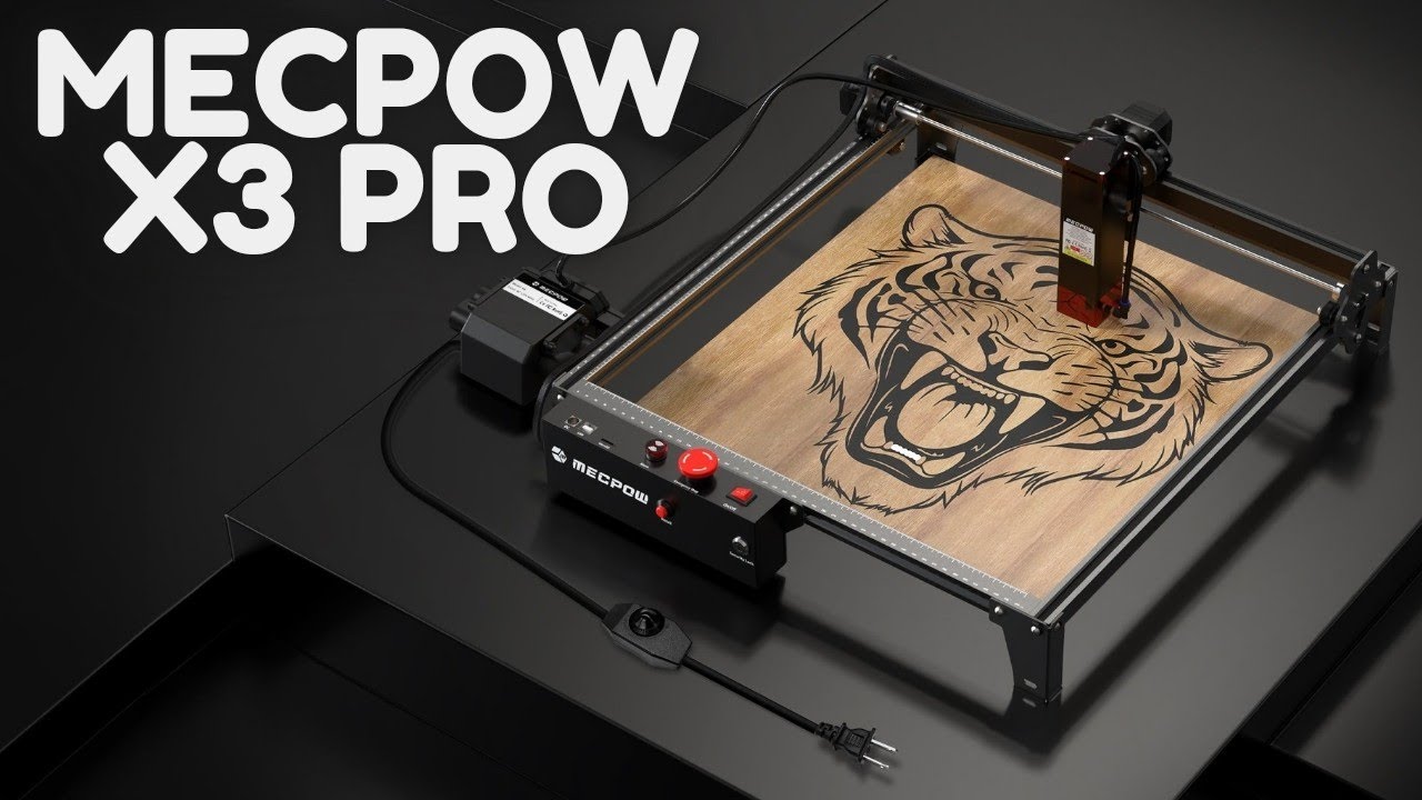 Masina za Lasersko Graviranje i Secenje MECPOW X3 PRO 10w unboxing i testiranje