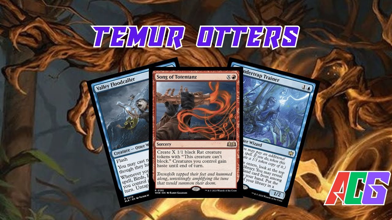 Temur Otters | Magic the Gathering Arena | Standard Gameplay
