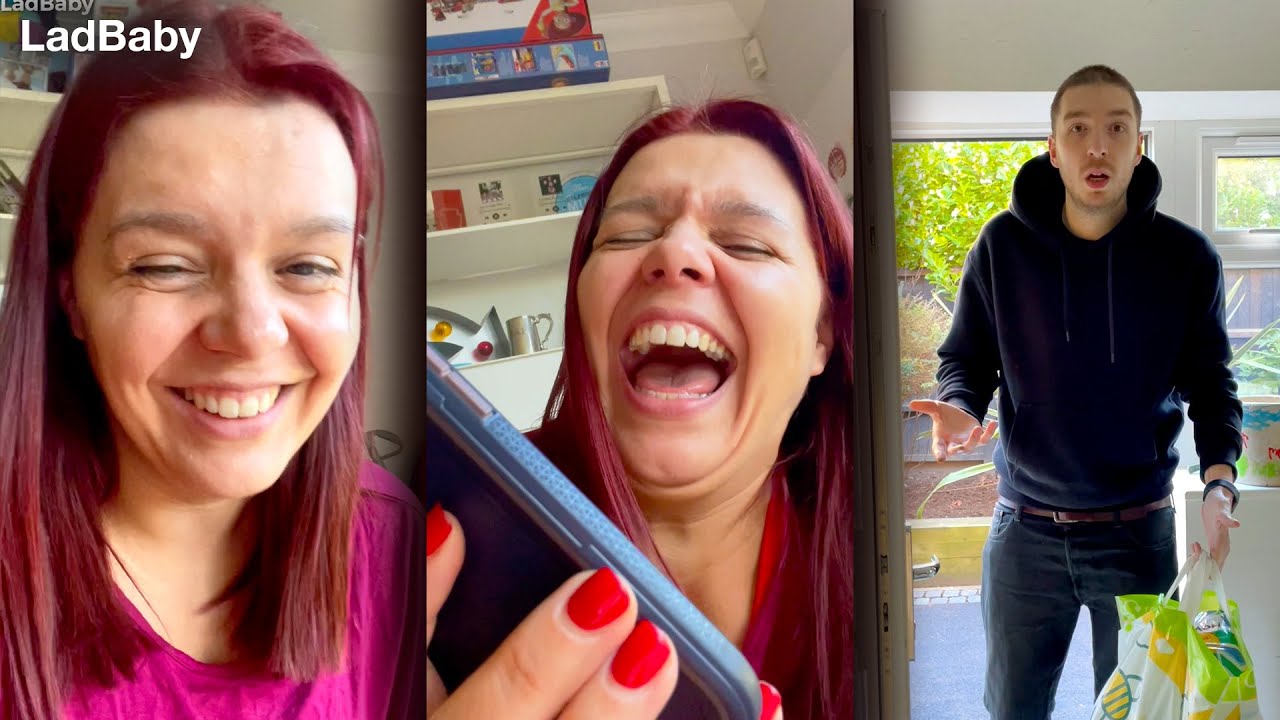 When Mum prank calls Dad on the food shop 🤣📱