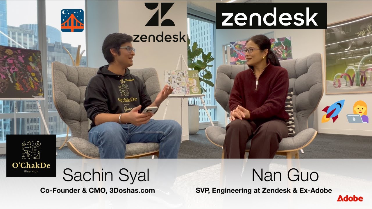 Leading Engineering, AI & Innovation at Global Scale- Interview w/ Zendesk SVP Nan Guo | Sachin Syal