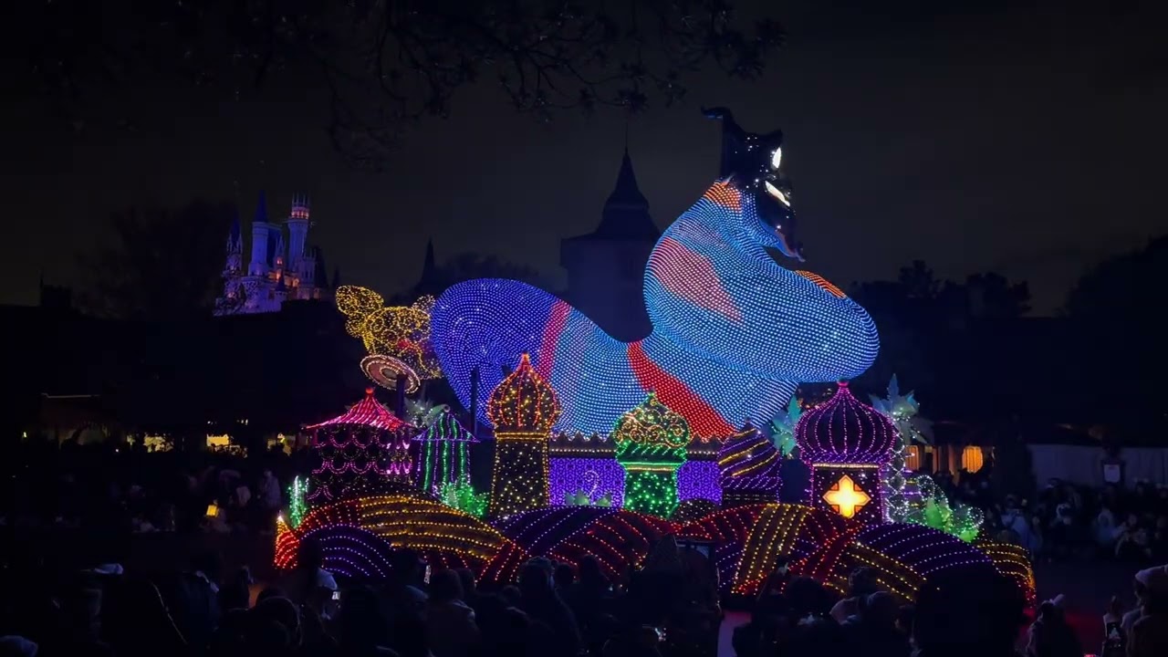 東京ディズニーランド 11月23日(土) エレクトリカルパレード・ドリームライツ(クリスマスver.) フルバージョン
