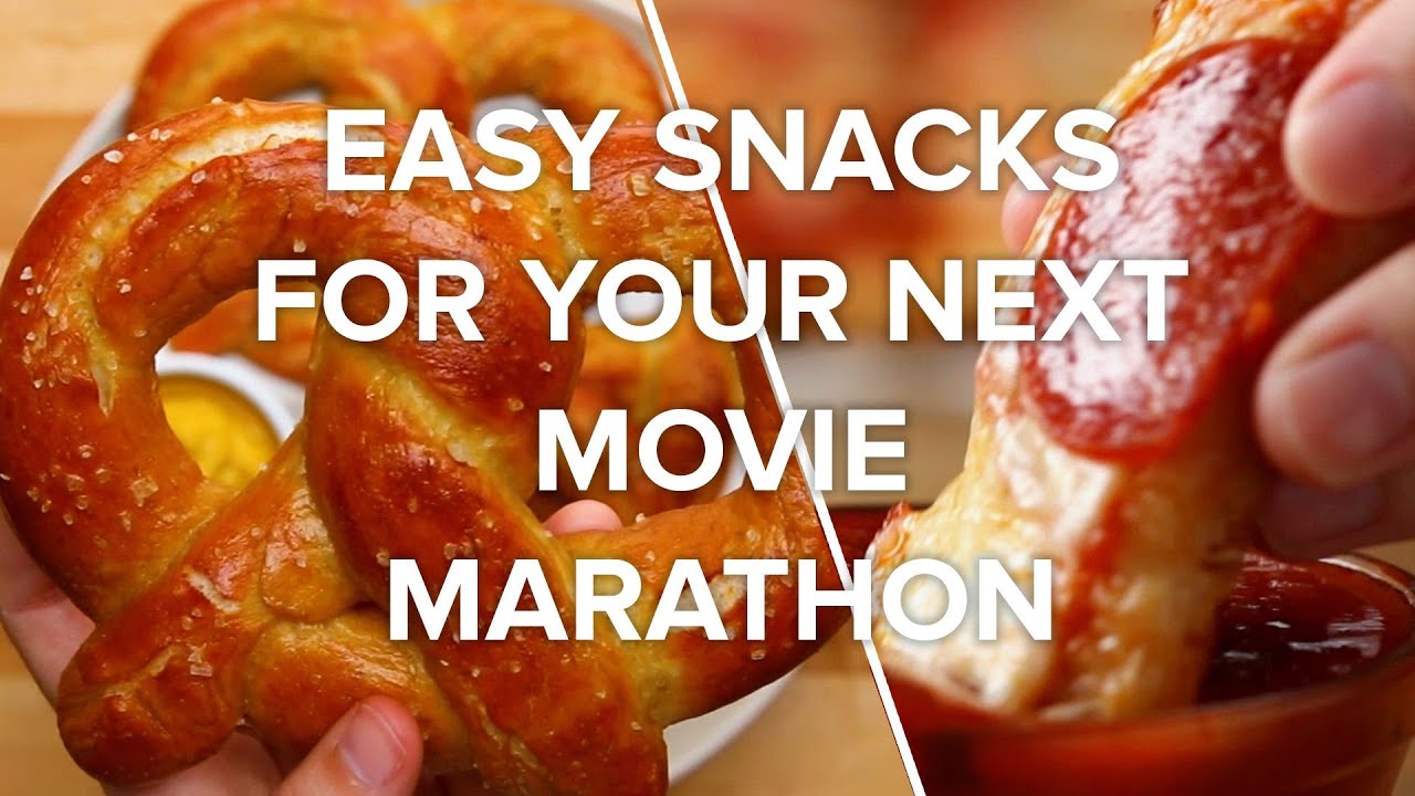 Easy Snacks For Your Next Movie Marathon • Tasty Recipes