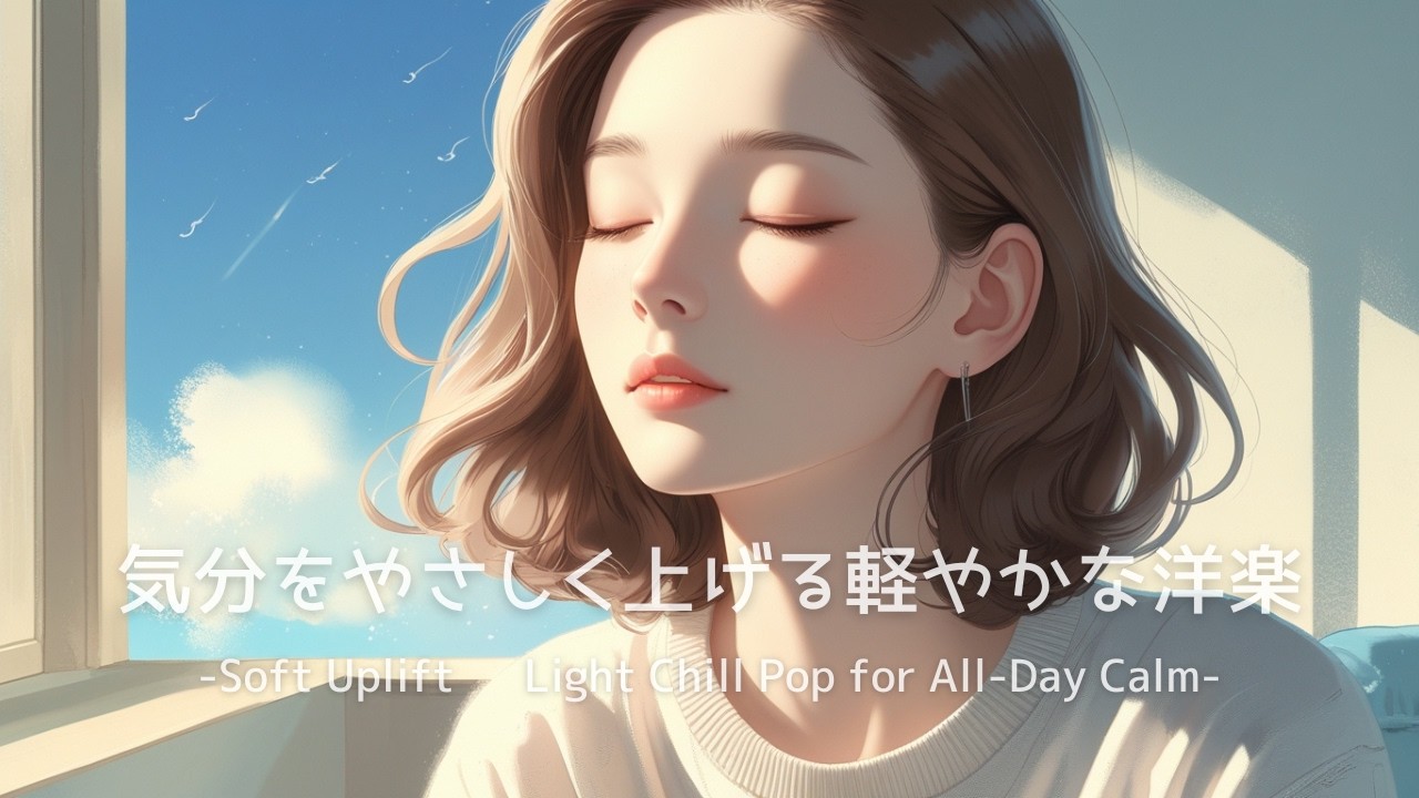 【作業用BGM】気分をやさしく上げる軽やかな洋楽　Light Chill Pop for All-Day Calm｜Lo-fiチルポップ｜ストレス解消＆集中