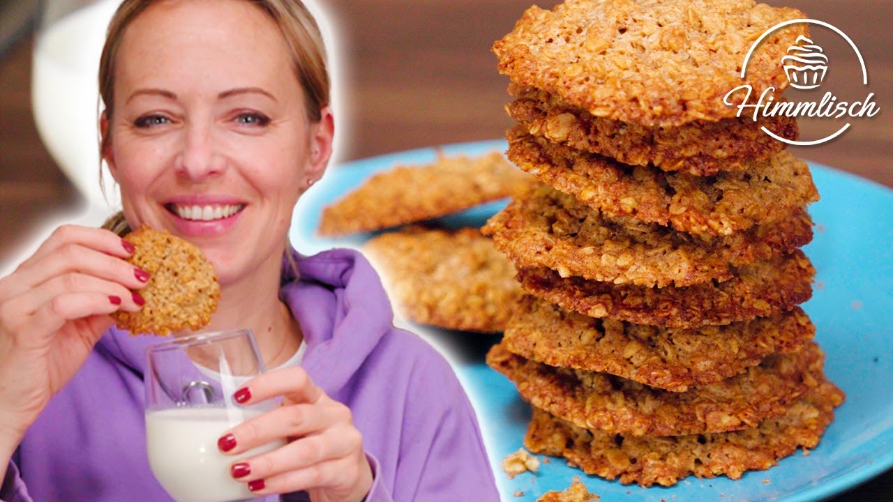 Knusprig zarte Haferkekse in 15 Minuten – Einfacher geht’s nicht!