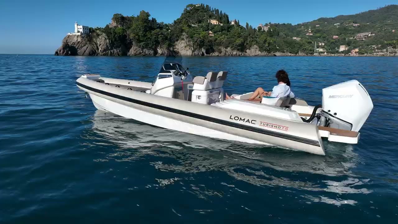 The New Lomac Turismo 7.0 with 250hp Mercury Verado