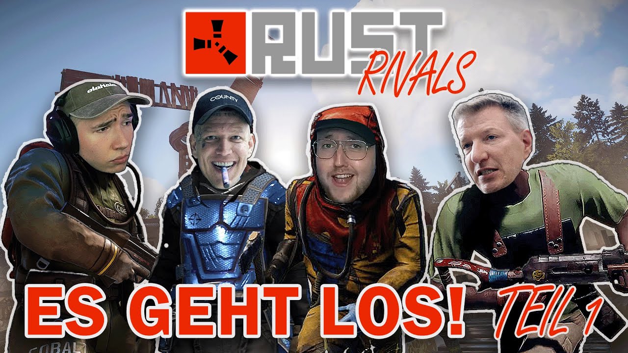 RUST SERVER von ZARBEX und MONTE startet! mit 80 STREAMERN | Rust Rivals | Part 1 | UNCUT