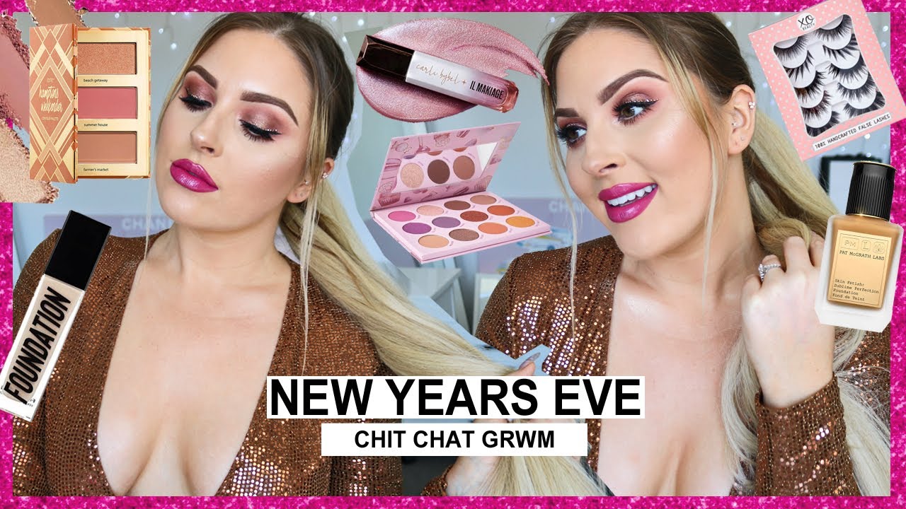 New Years Eve GRWM! ✨ inspiration for NYE makeup!