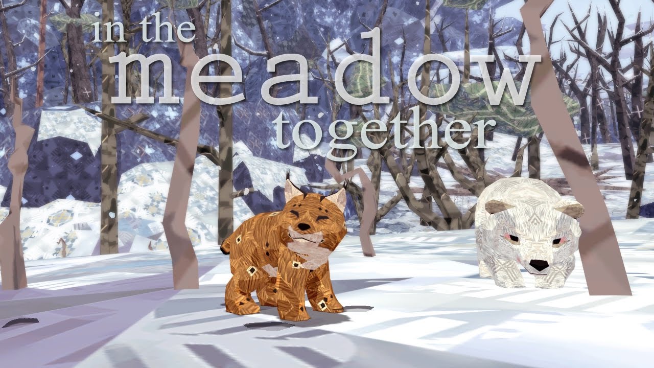 A Bear Cub and Lynx Kitten in the Wintery Woods!! • Meadow with Stacy - Episode #4