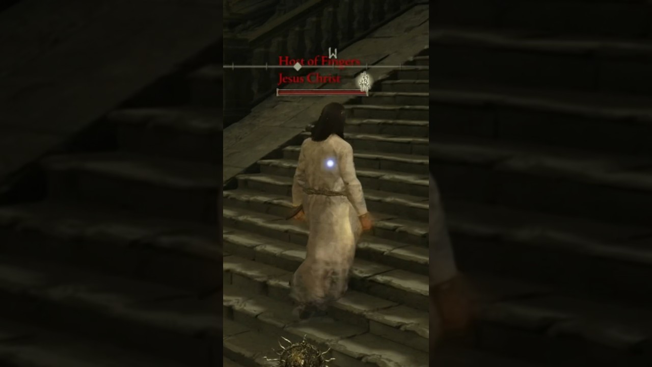 THE LORD HIMSELF?!! #jesus #eldenring #gaming #funnyclips #funny #hilarious #outofpocket #random