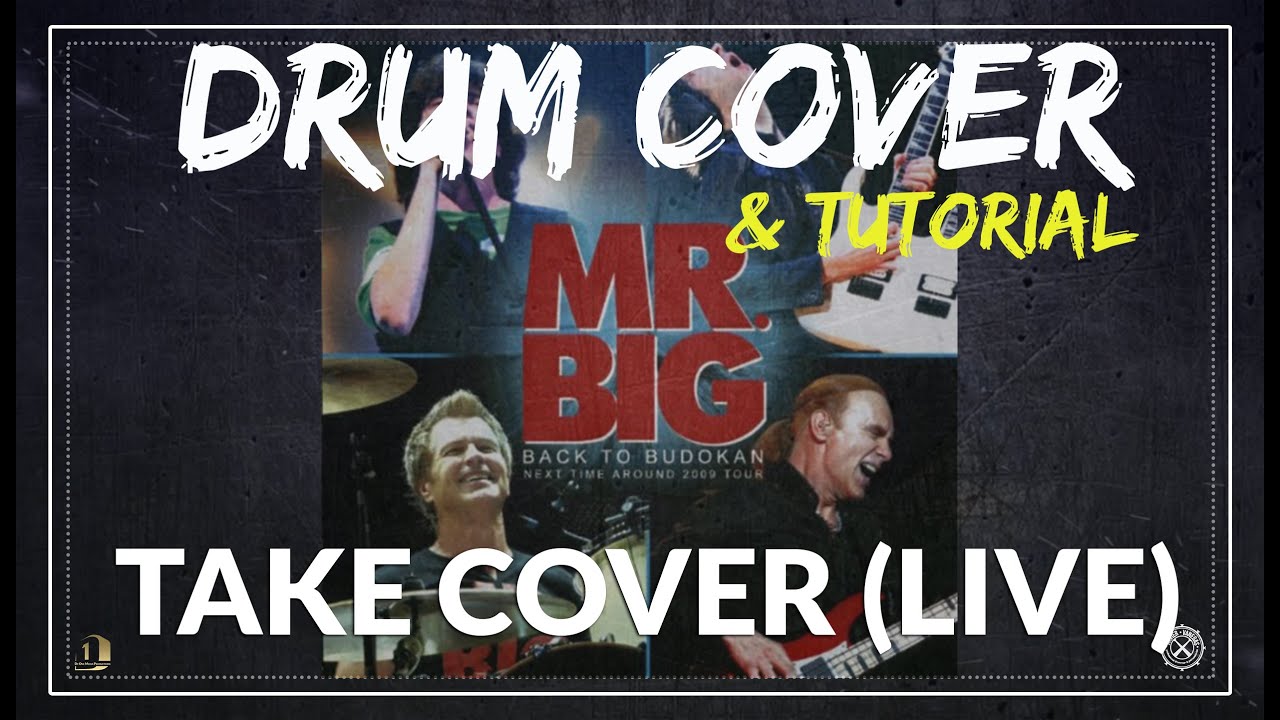 Mr. Big - Take Cover (Live) -  Drum Cover + Tutorial - Homenaje a Pat Torpey