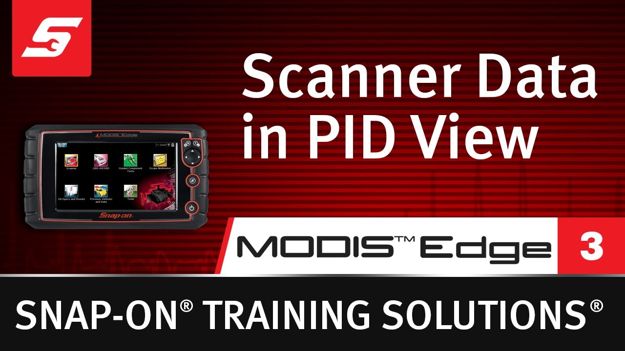 PID View: MODIS Edge™ (Pt. 3/13) | Snap-on Training Solutions®