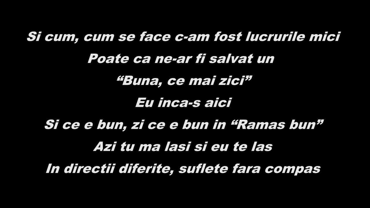 Lora &ndash; Ramas bun versuri